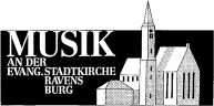 Musik an der evangelischen Stadtkirche