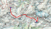 Routenverlauf 4. Tag Karte 4. Etappe
