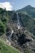 Wasserfall vor der Hütte Wasserfall